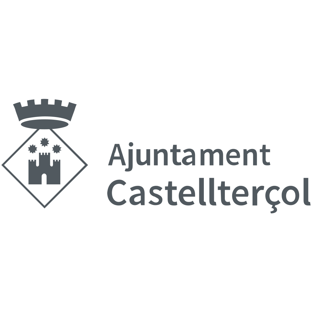 Clientes previos de proyectos de merchandising, logo del ayuntamiento de Casteltersol