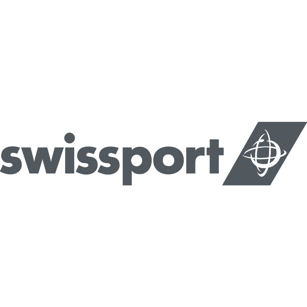 Clientes previos de proyectos de merchandising, logo de Swissport