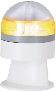 Luz de emergencia V16 led one blanca encendida